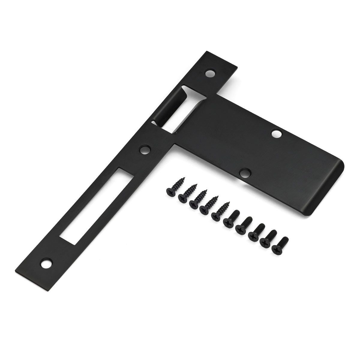 Extended 120mm Strike Plate to suit 85mm Roller Mortice Lock (Various Finishes)