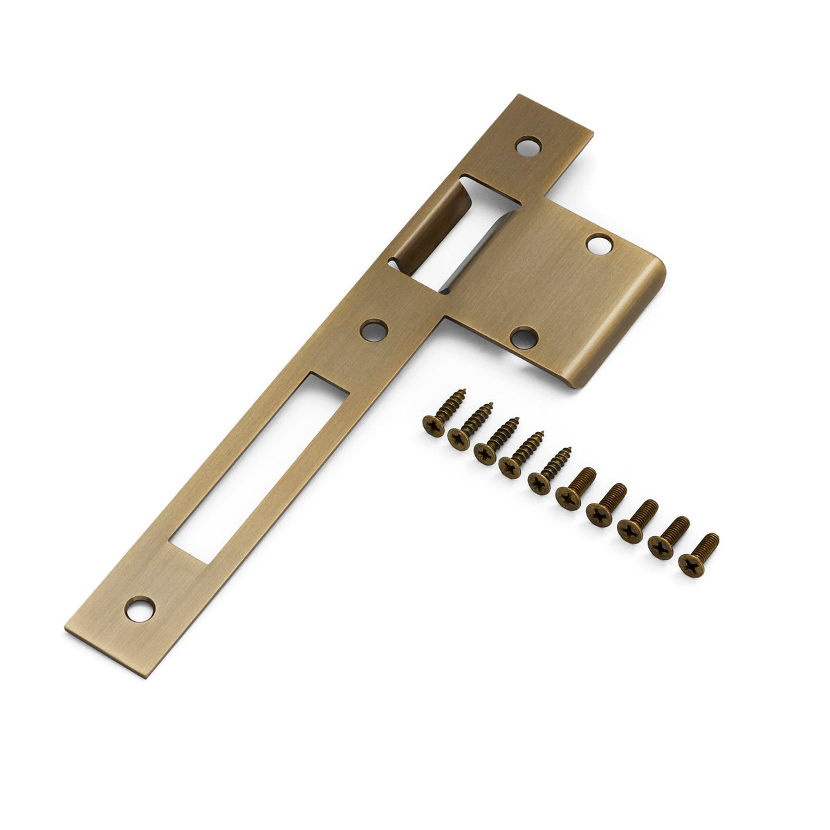 Extended 65mm Strike Plate to suit 85mm Roller Mortice Lock (Various Finishes)