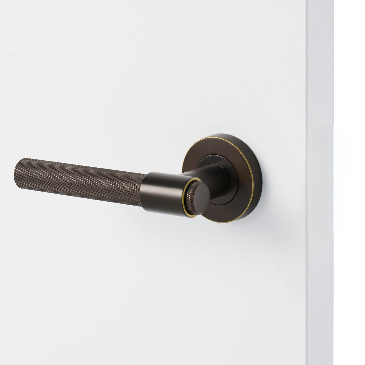 Aged Brass Dummy Door Handle