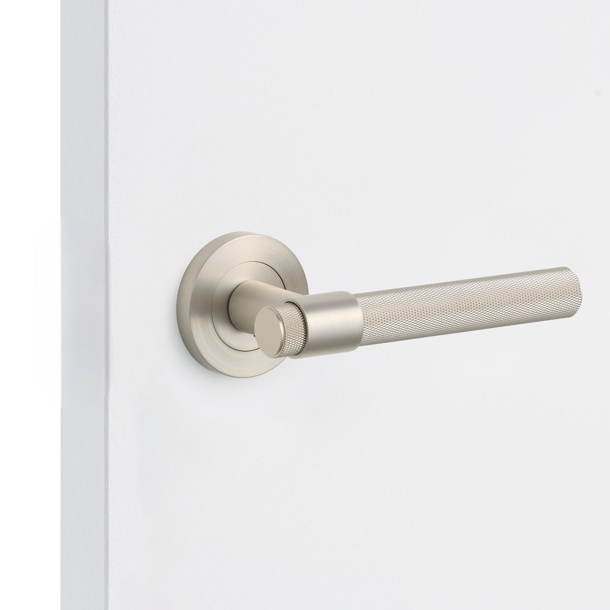 Brushed Nickel Dummy Door Handle
