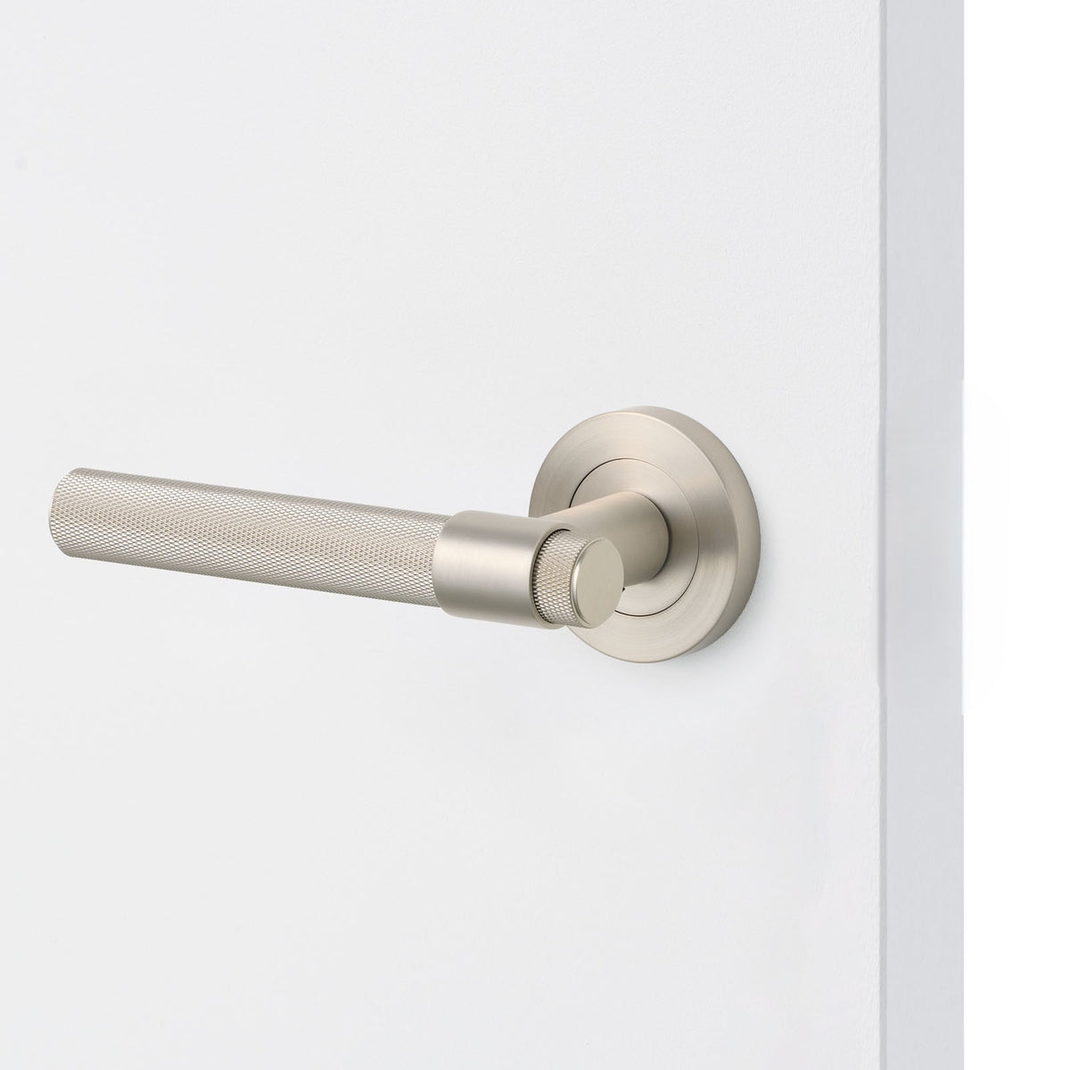 Brushed Nickel Dummy Door Handle