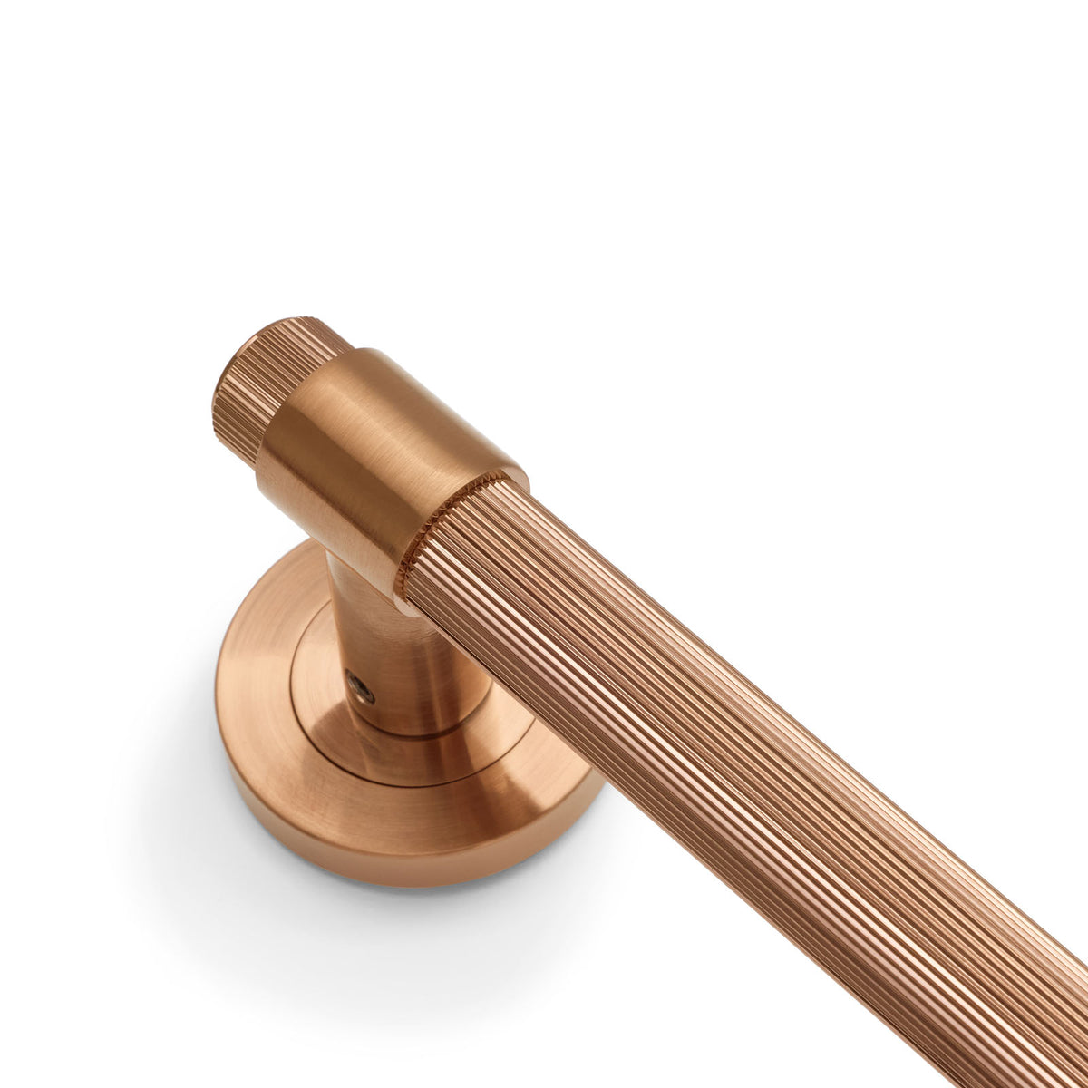 Rochester - Brushed Copper Privacy Door Handle