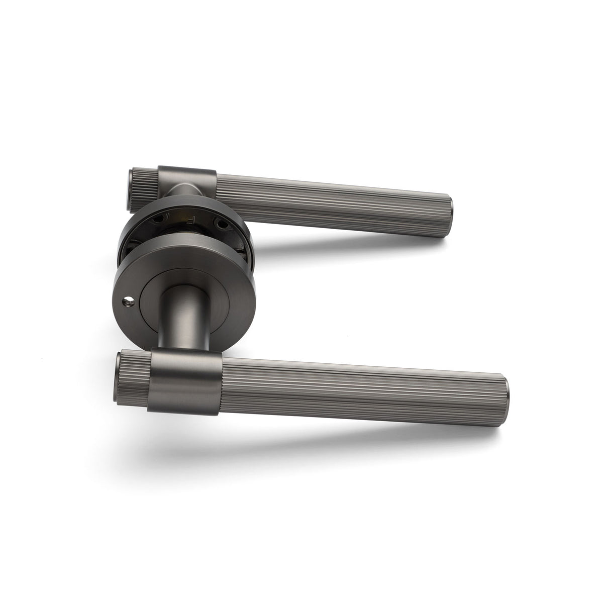 Gunmetal Privacy Door Handle - Rochester