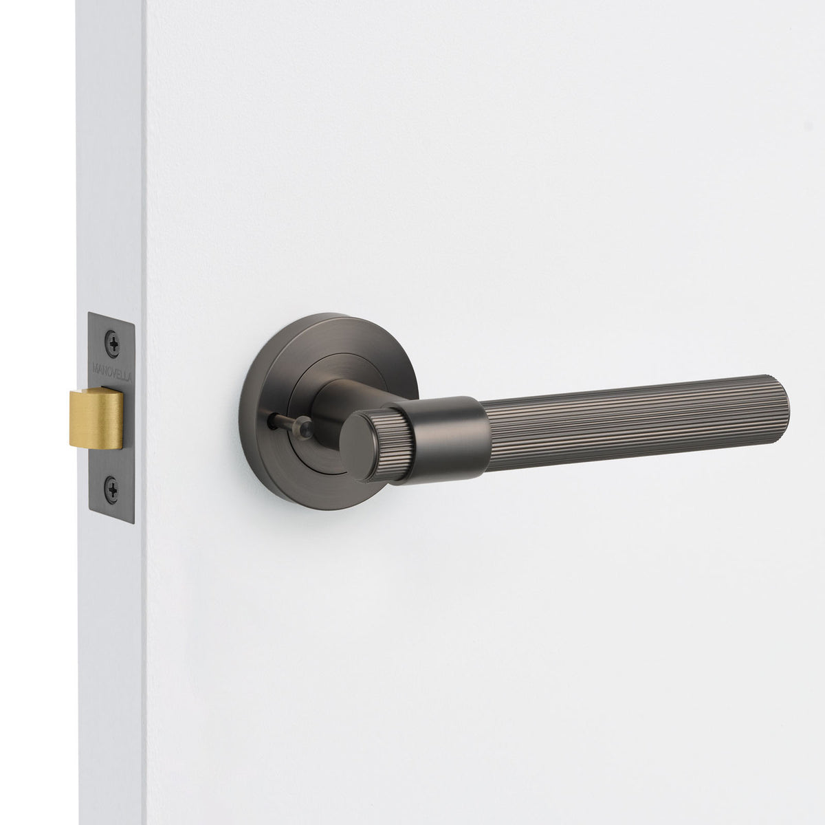 Gunmetal Privacy Door Handle - Rochester
