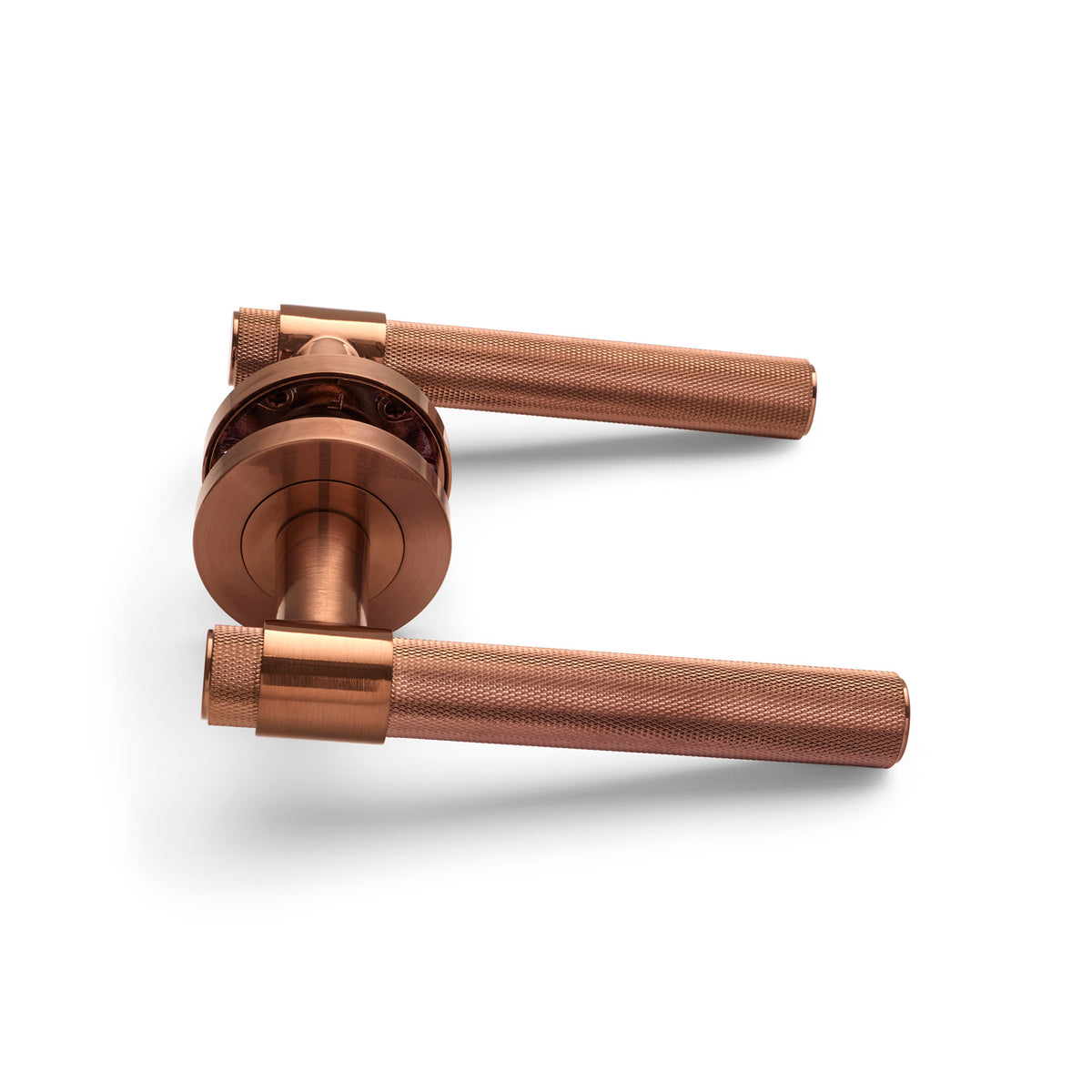 Bronze Rosedale Passage Door Handle front view