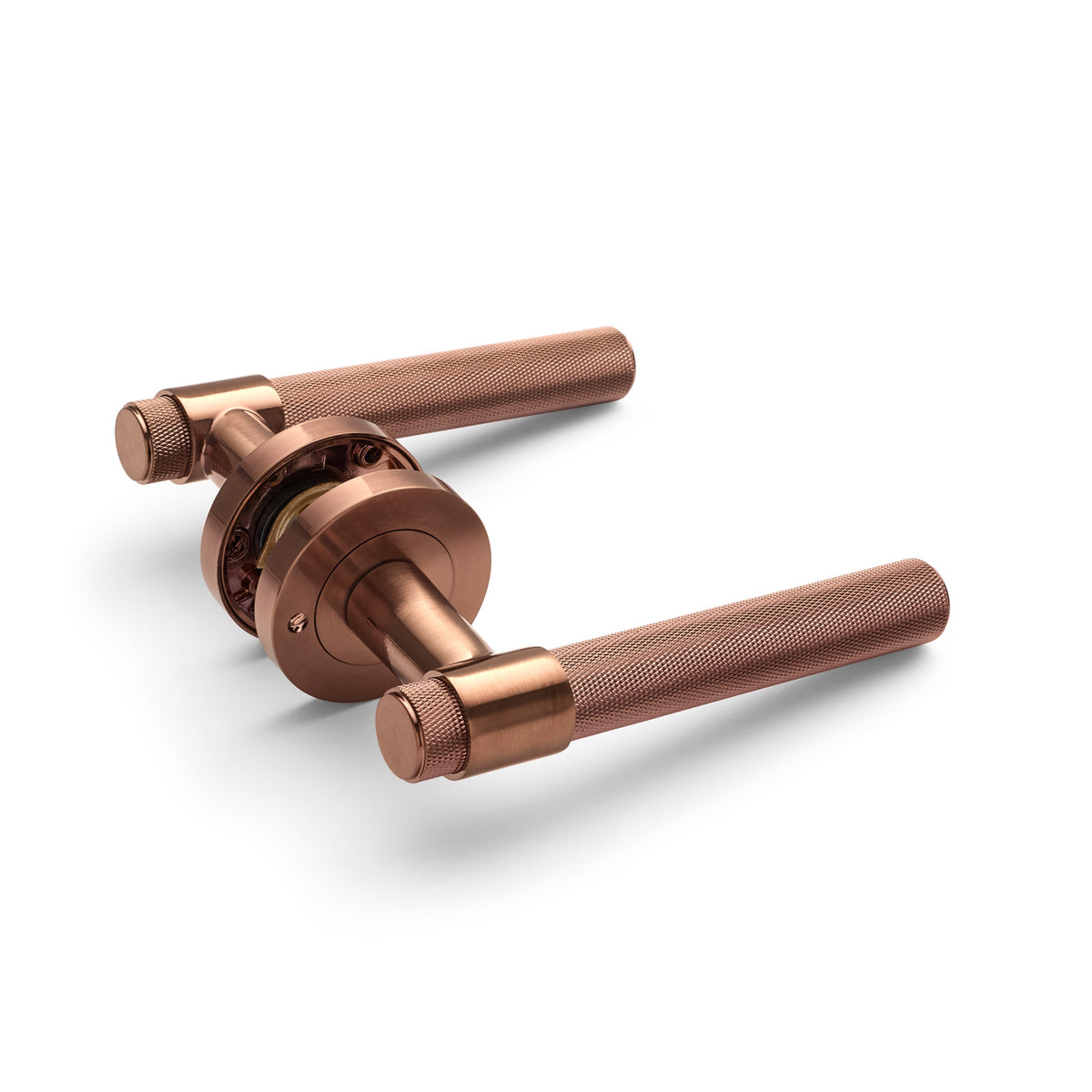 Rosedale - Sienna Bronze Knurled Privacy Door Handle