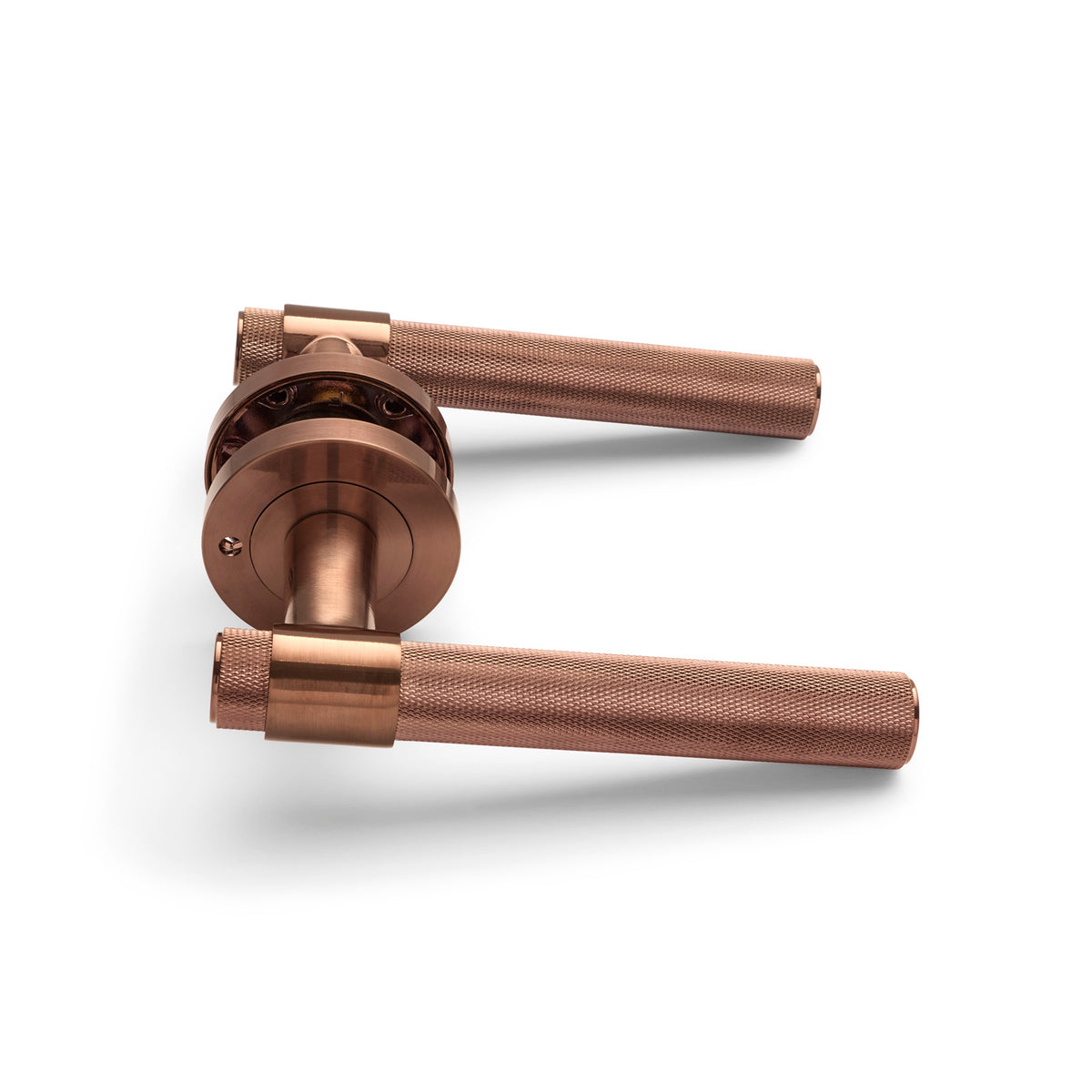 Rosedale - Sienna Bronze Knurled Privacy Door Handle