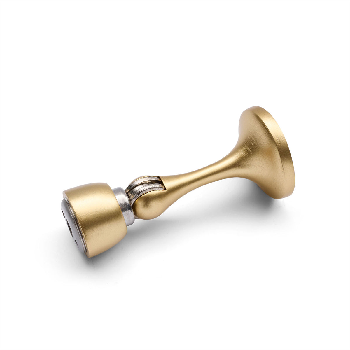 Satin Brass Magnetic Door Stop