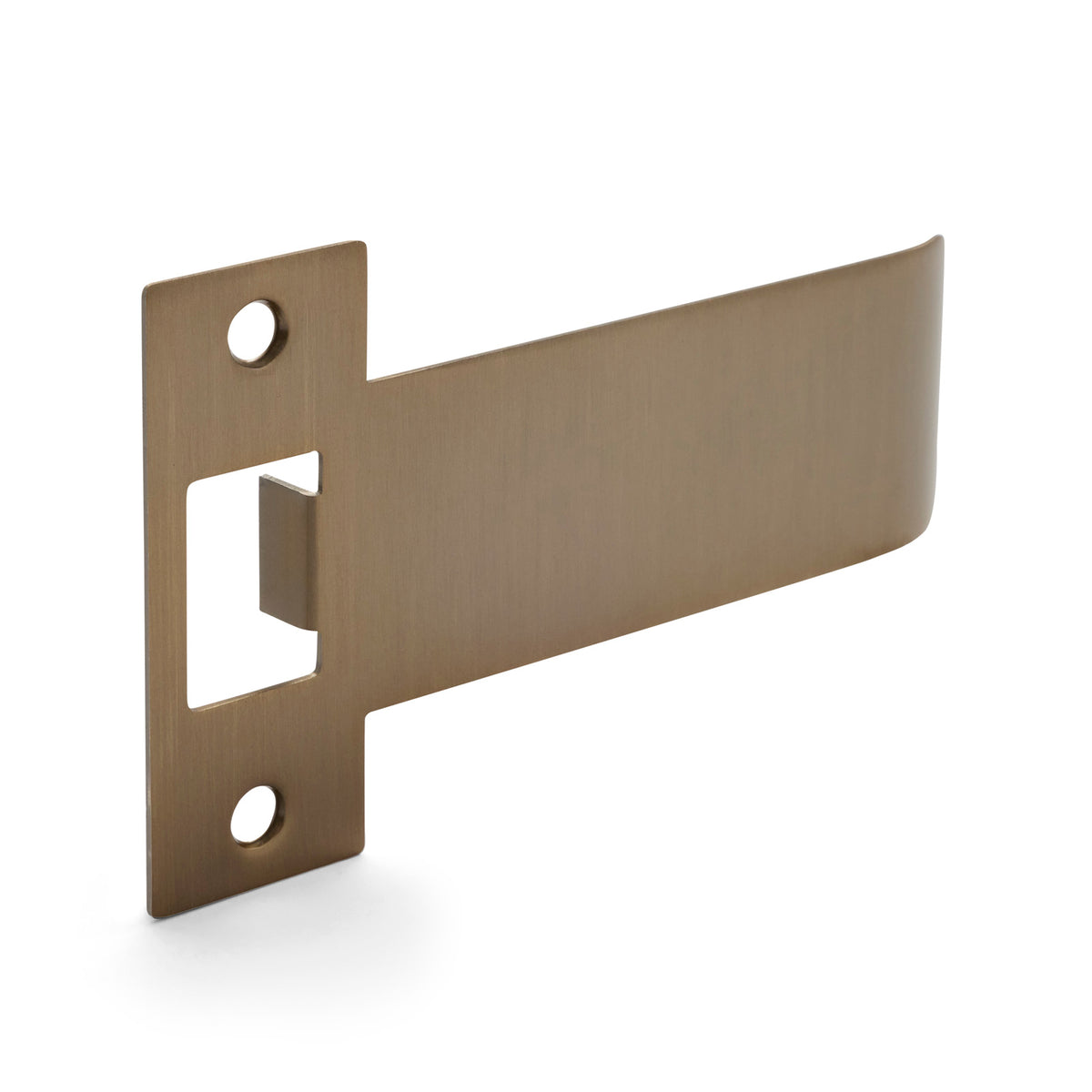 Extended 120mm Tubular Latch 'T' Strike Plate (various finishes)