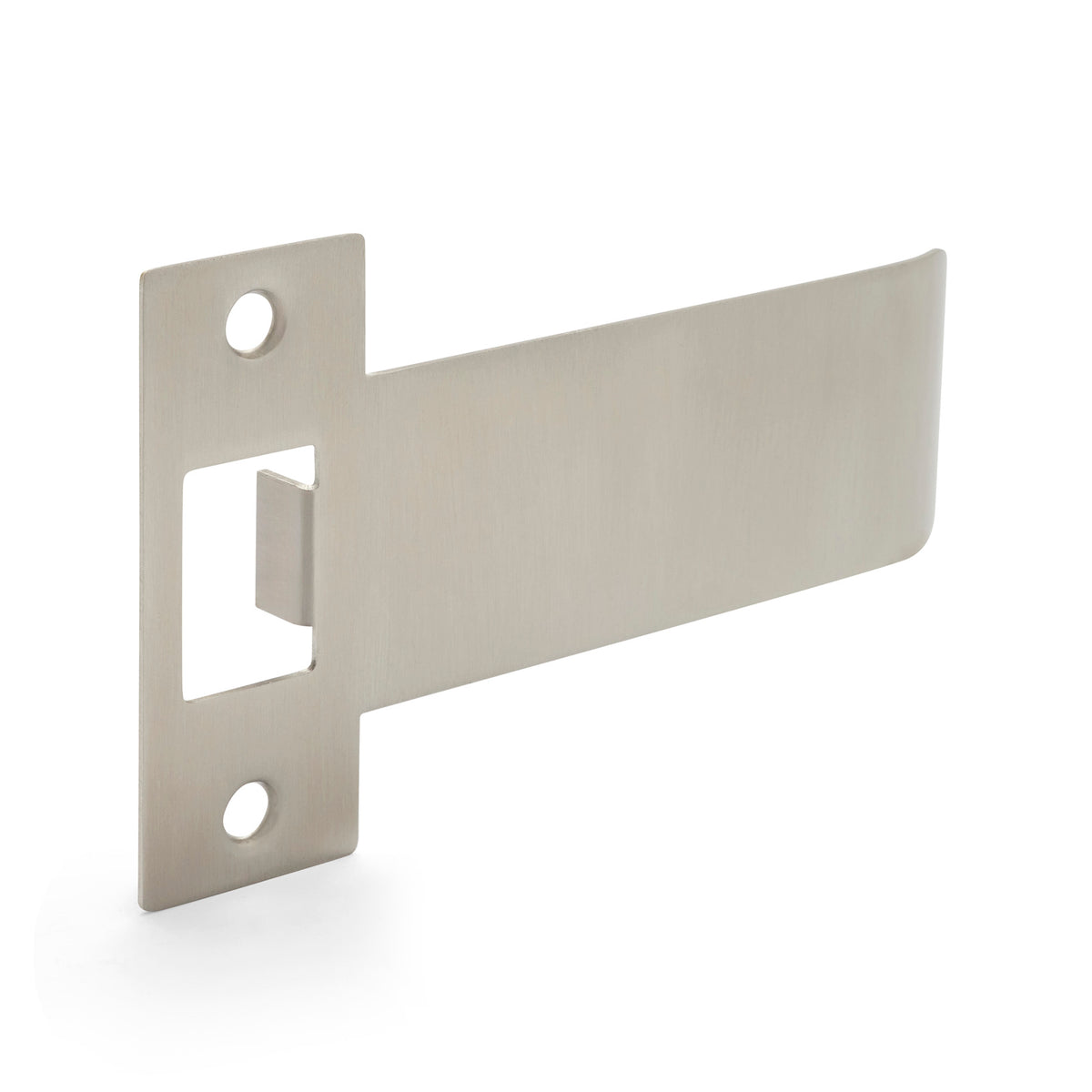 Extended 120mm Tubular Latch 'T' Strike Plate (various finishes)
