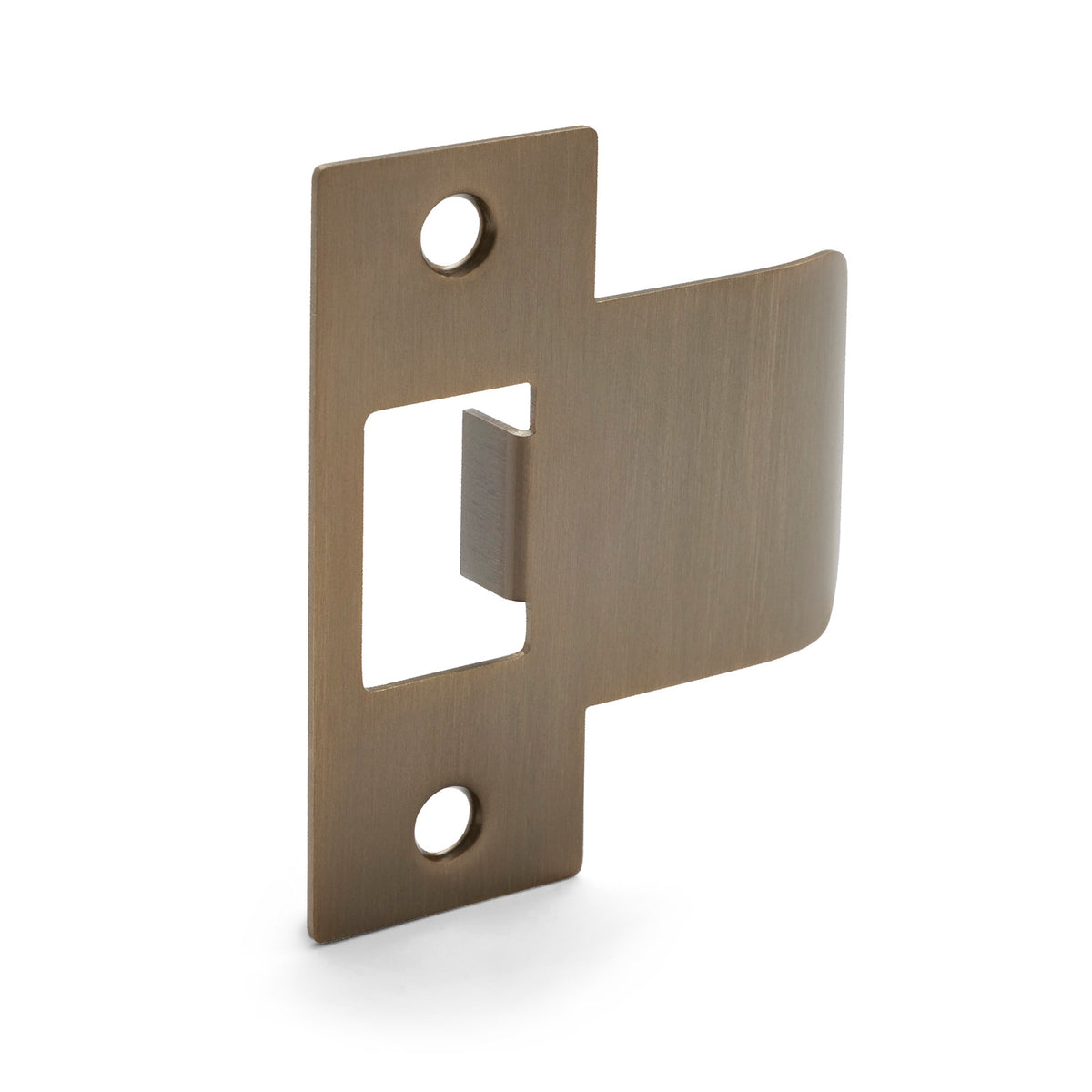 Extended 60mm Tubular Latch 'T' Strike Plate (various finishes)