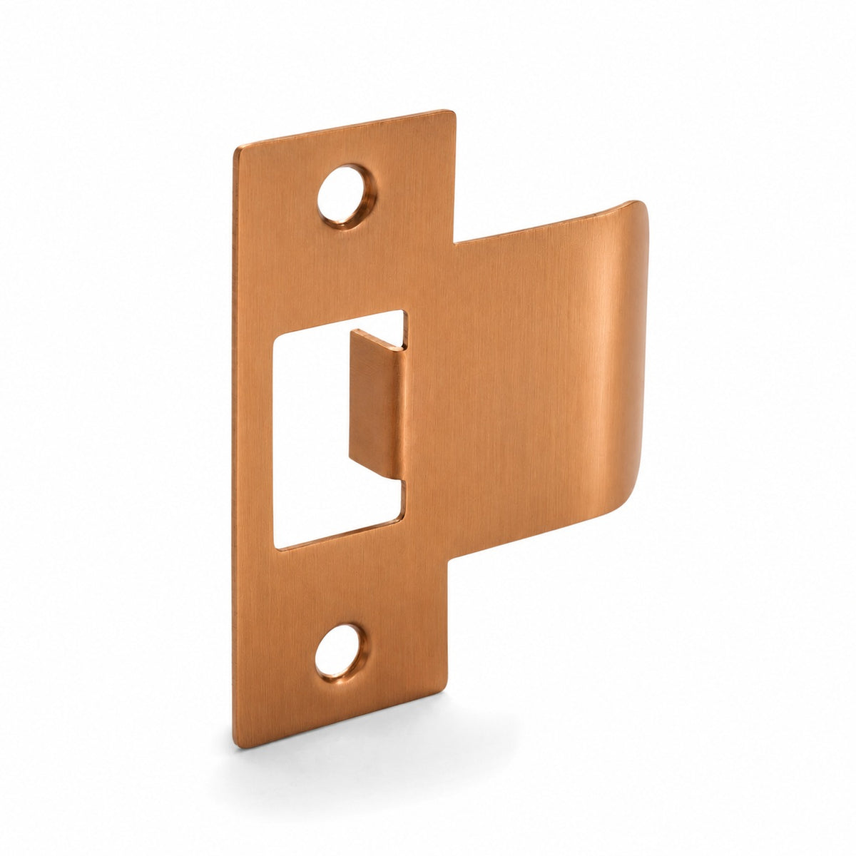 Extended 60mm Tubular Latch 'T' Strike Plate (various finishes)