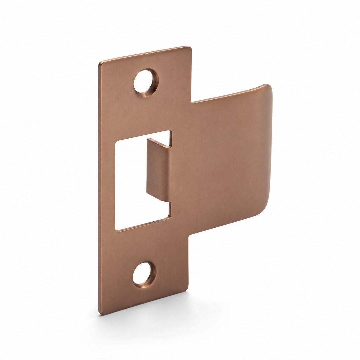 Extended 60mm Tubular Latch 'T' Strike Plate (various finishes)
