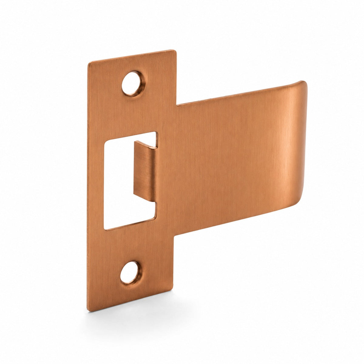 Extended 80mm Tubular Latch 'T' Strike Plate (various finishes)