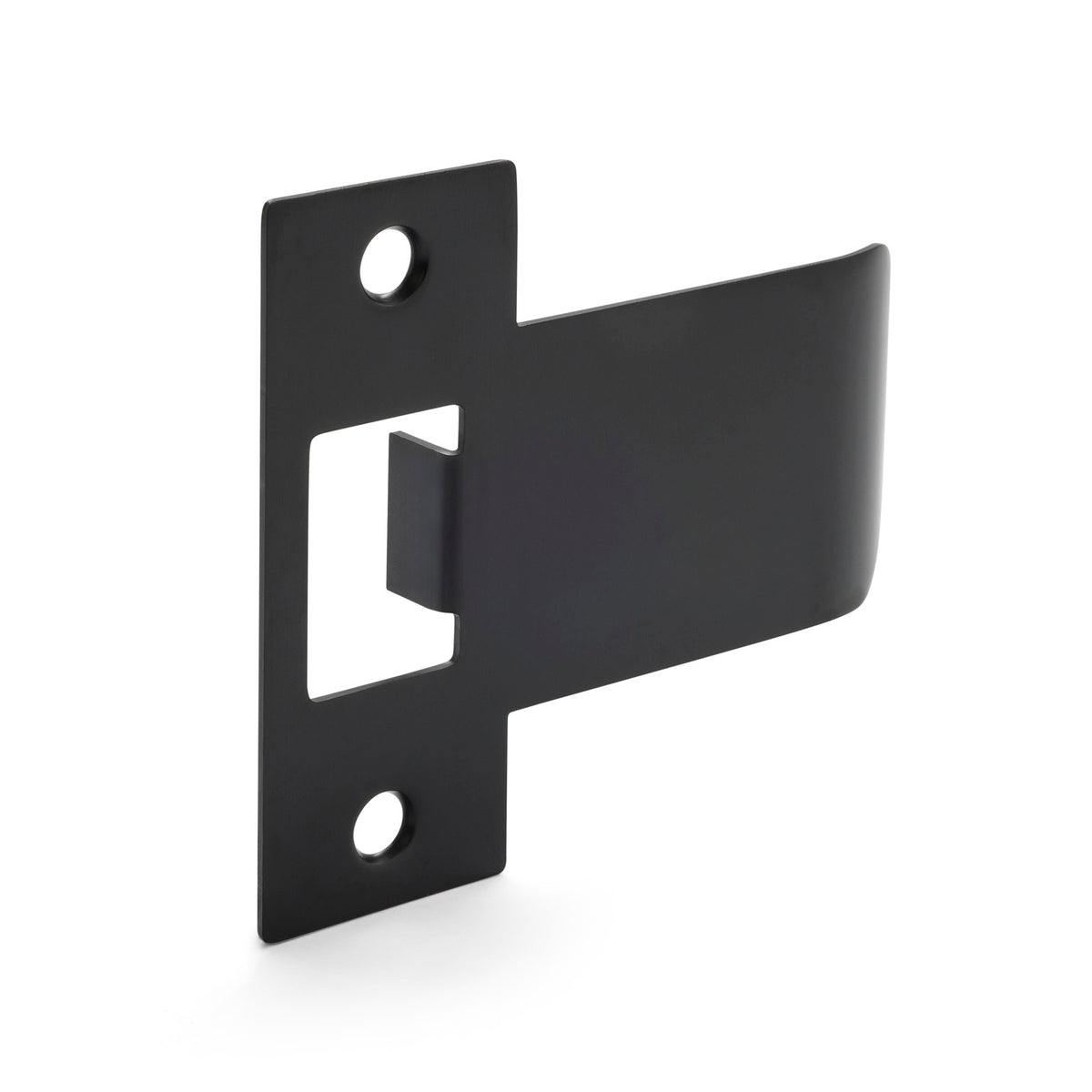 Extended 80mm Tubular Latch 'T' Strike Plate (various finishes)