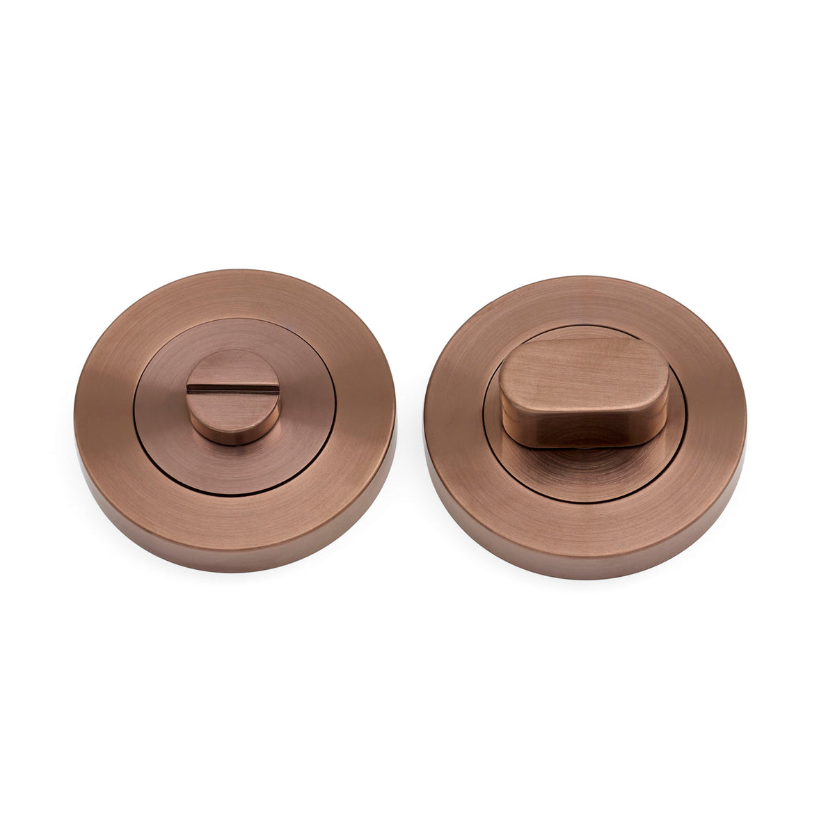 Brushed Copper Privacy Turn & Bolt