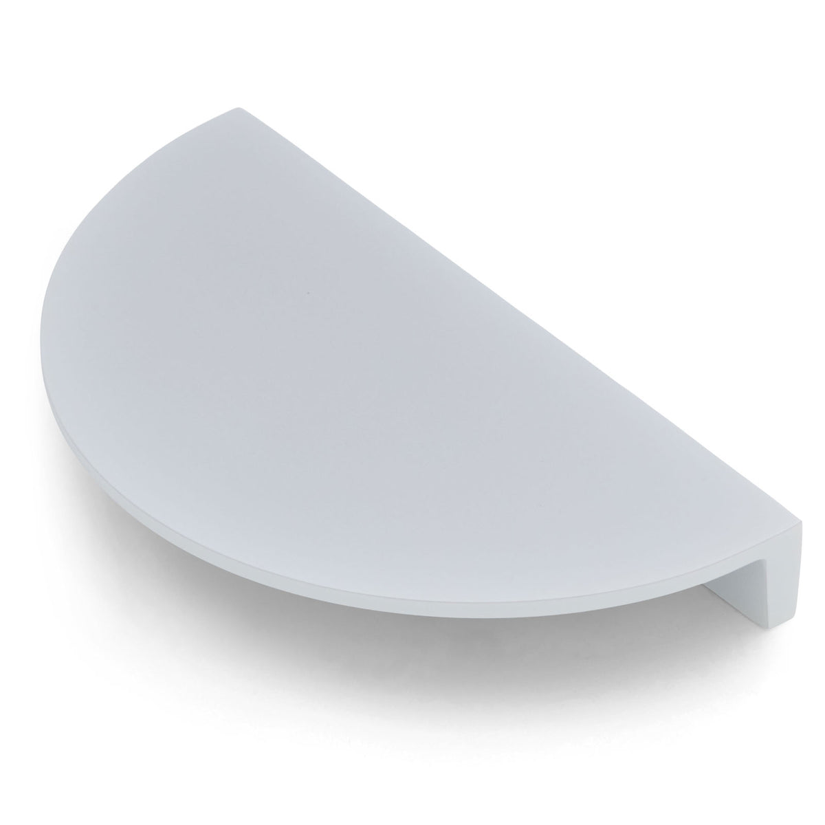 White Half Moon Cabinet Pull - Iris