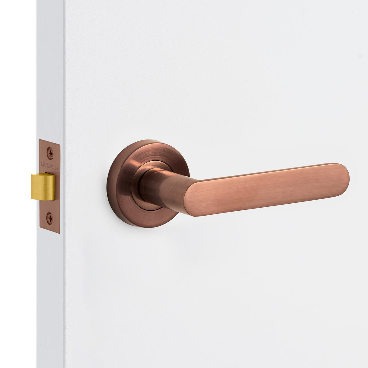 Fairhaven - Sienna Bronze Passage Door Handle