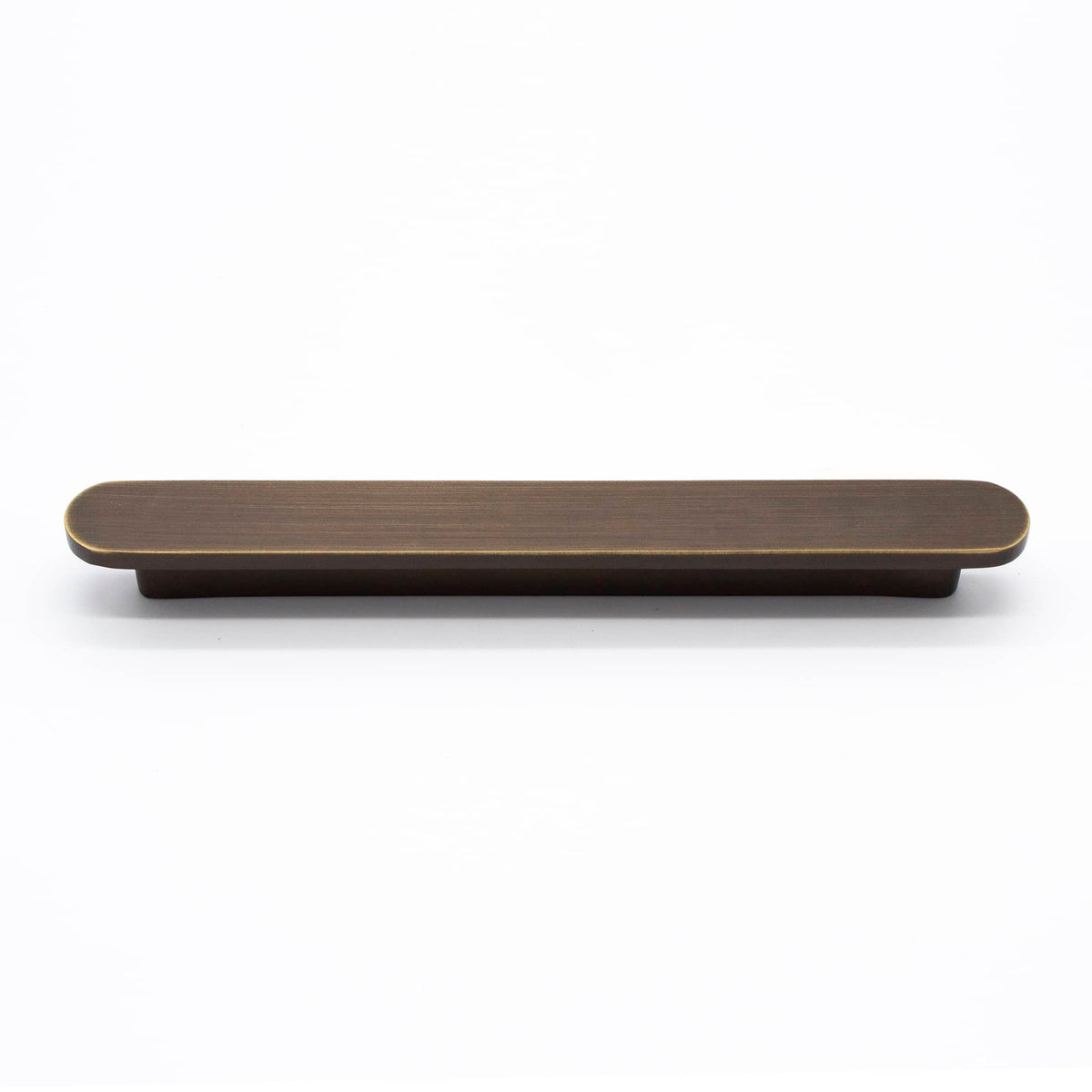 Aged Brass Oval Profile Cabinet Pull - Imogen