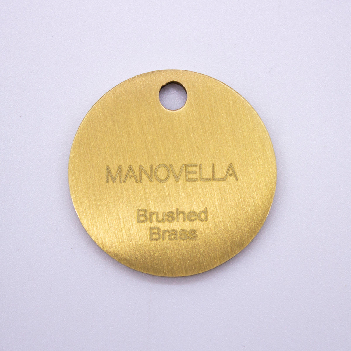 Brushed Brass Sample Coin Token 