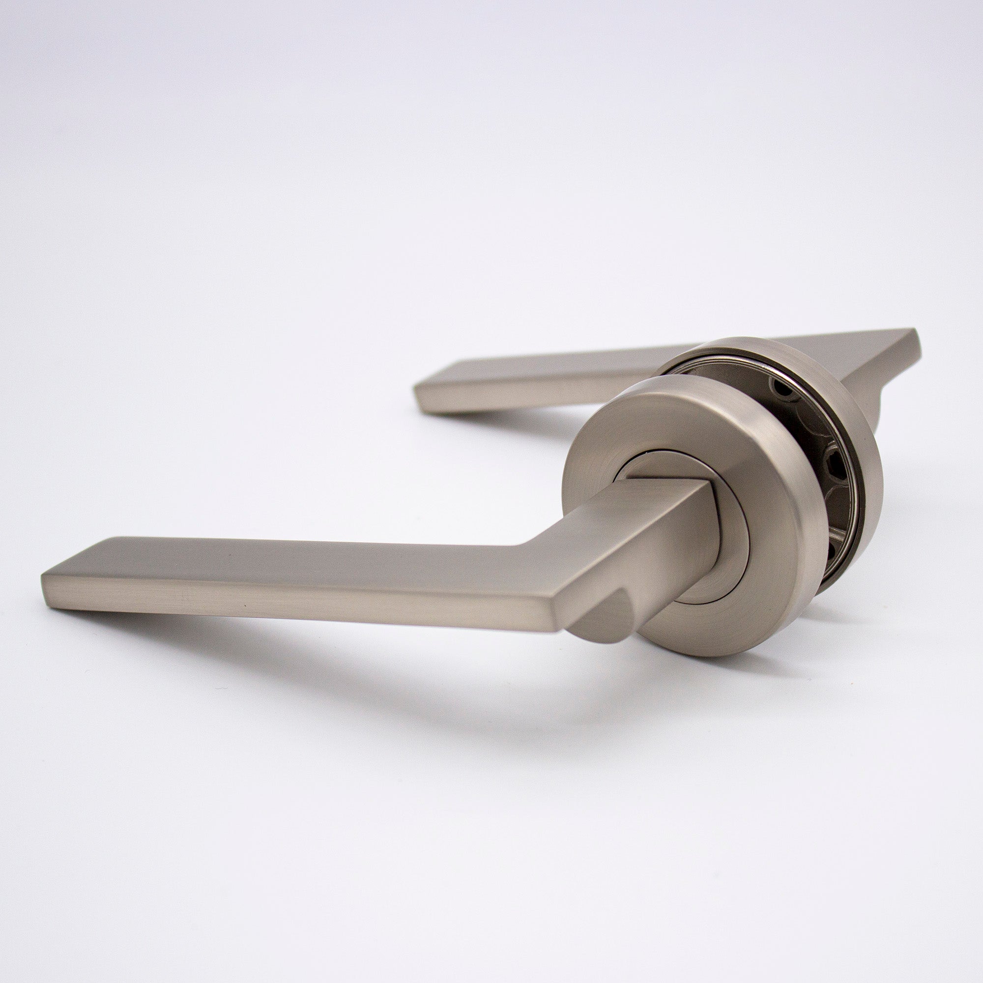 Hamilton Brushed Nickel Passage Door Handle